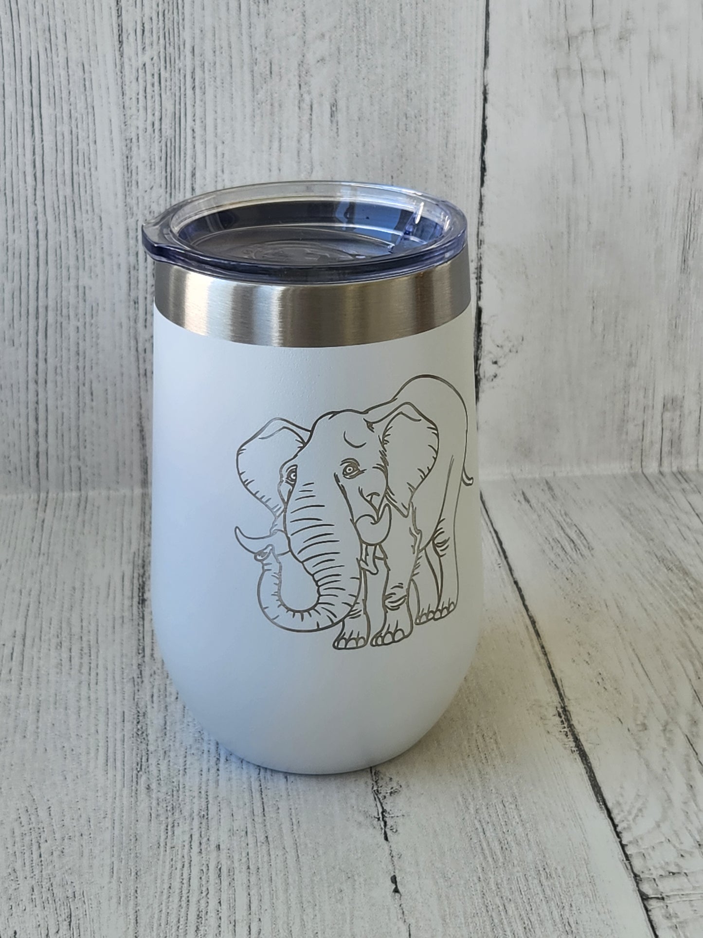 White Elephant mug