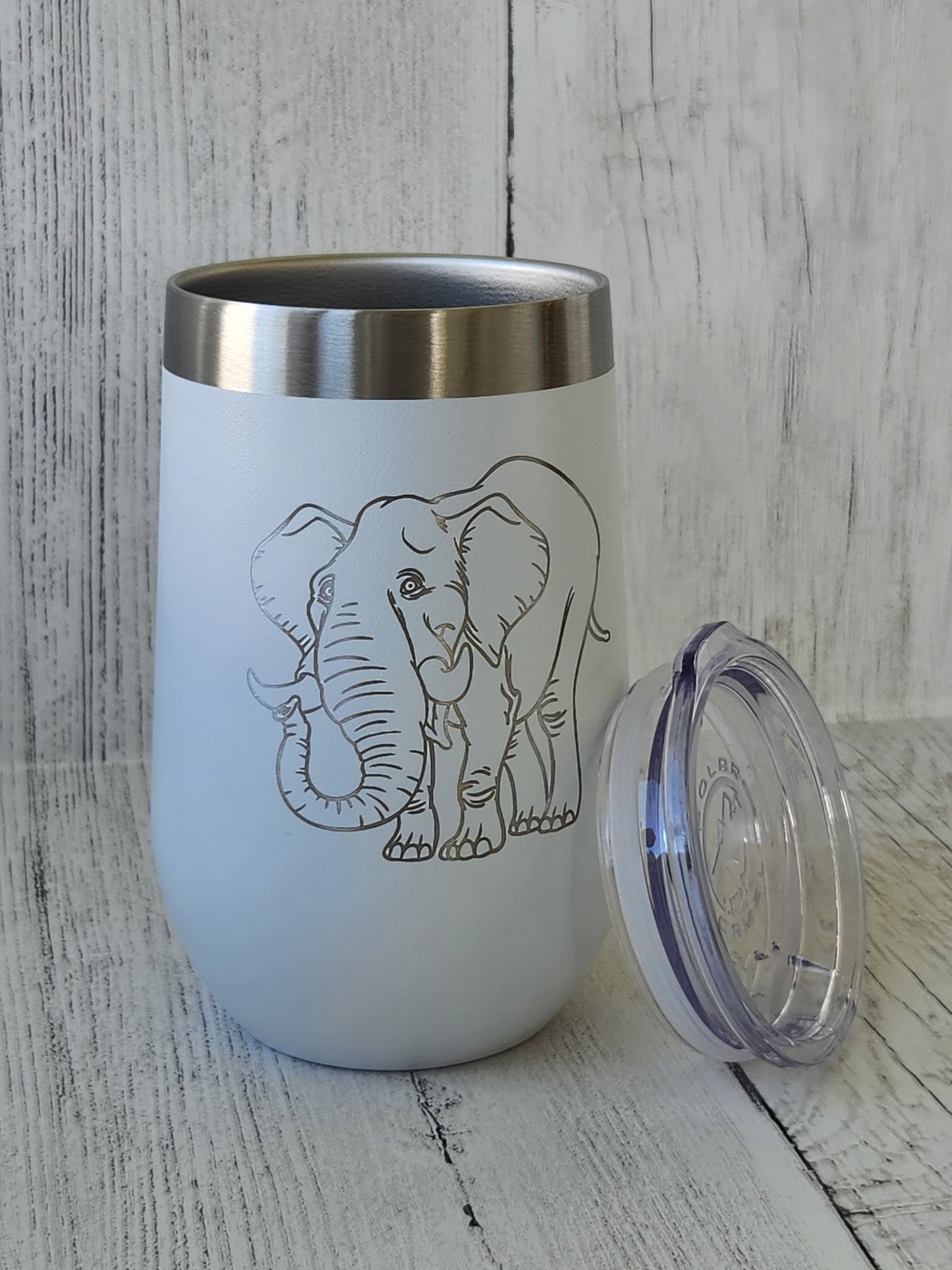 White Elephant mug